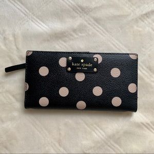 Kate Spade Polka Dot Bi-fold Wallet